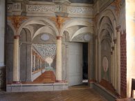 La salle des perspectives - Mur est La salle des perspectives - Mur est