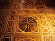 The château’s parquet floor The château’s parquet floor